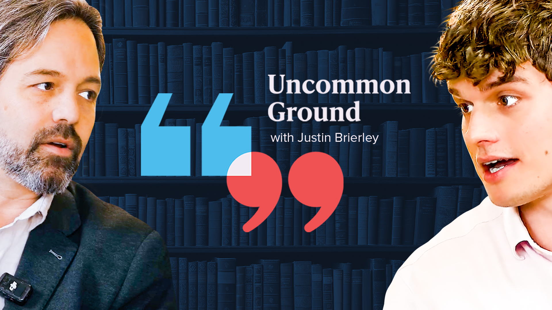 Uncommon Ground podcast, episode 3 featuring Jonathan Pageau and Joe Folley cover